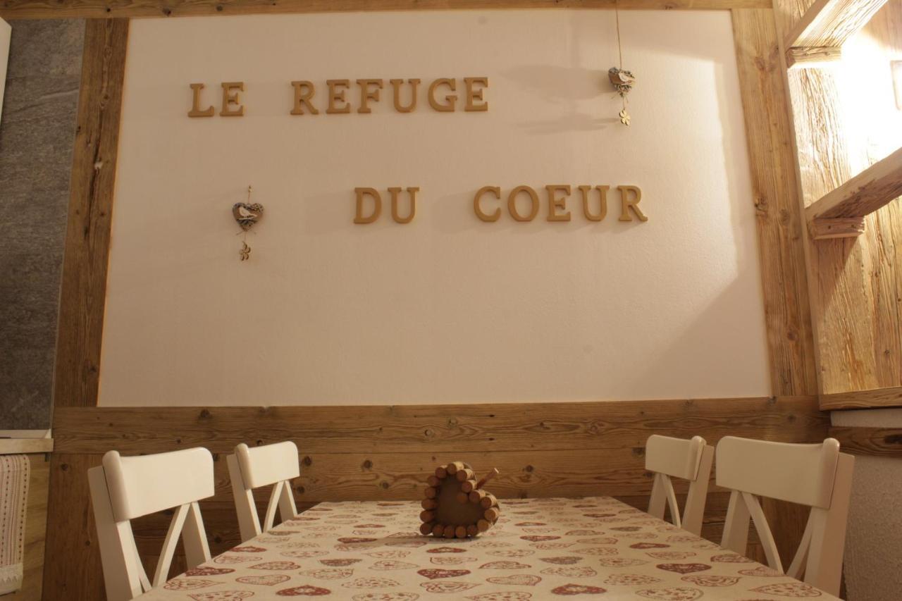 Ferienwohnung Le Refuge Du Coeur Pré-Saint-Didier Exterior foto